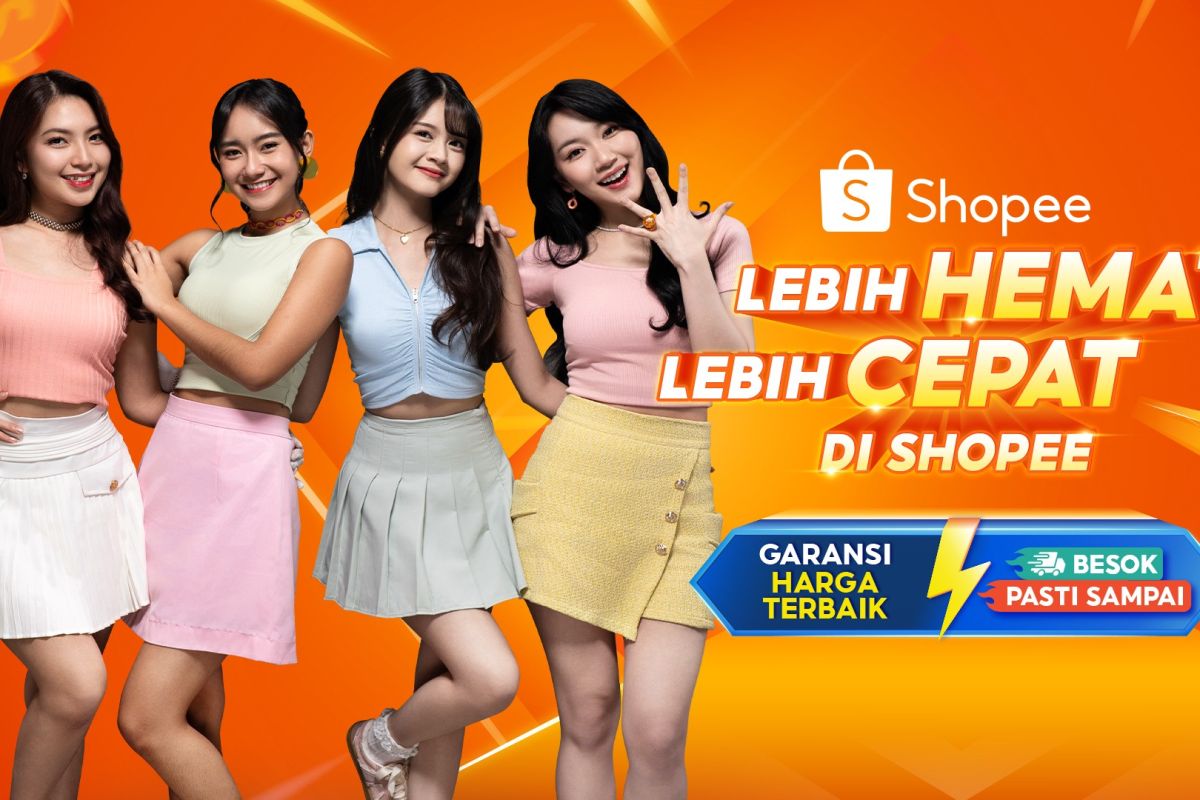 JKT48 & Shopee curi perhatian rilis jingle "Lebih Hemat, Lebih Cepat"