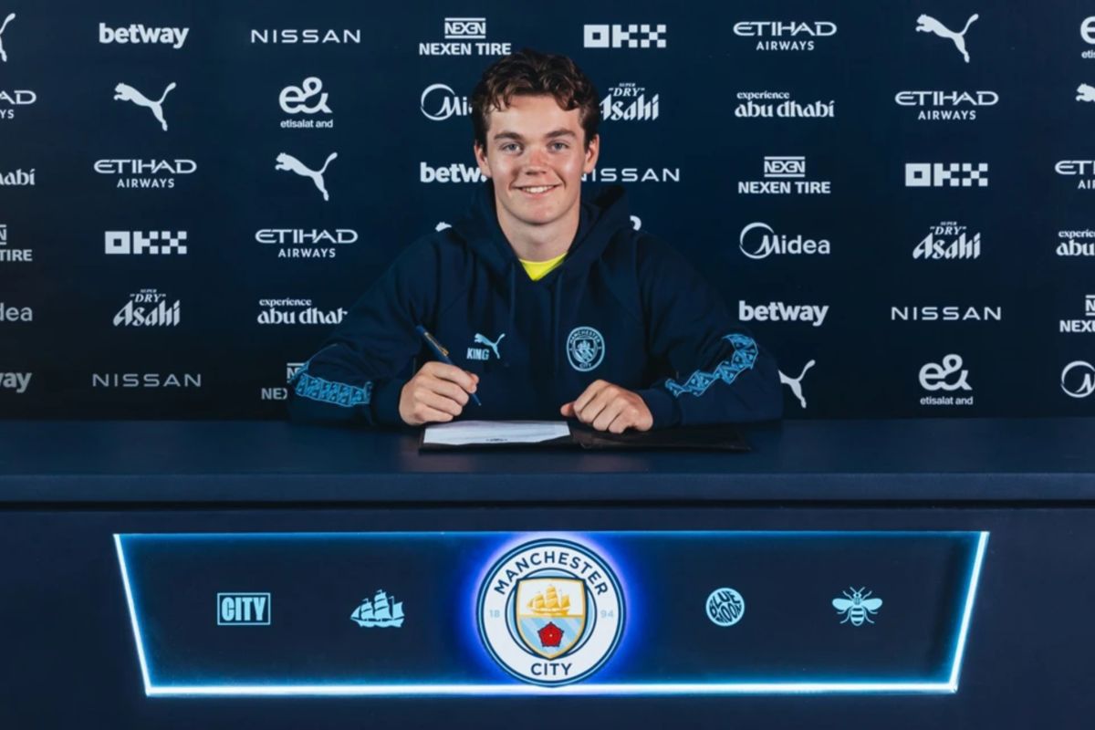 Manchester City kontrak talenta muda Norwegia Sverre Nypan selama lima tahun
