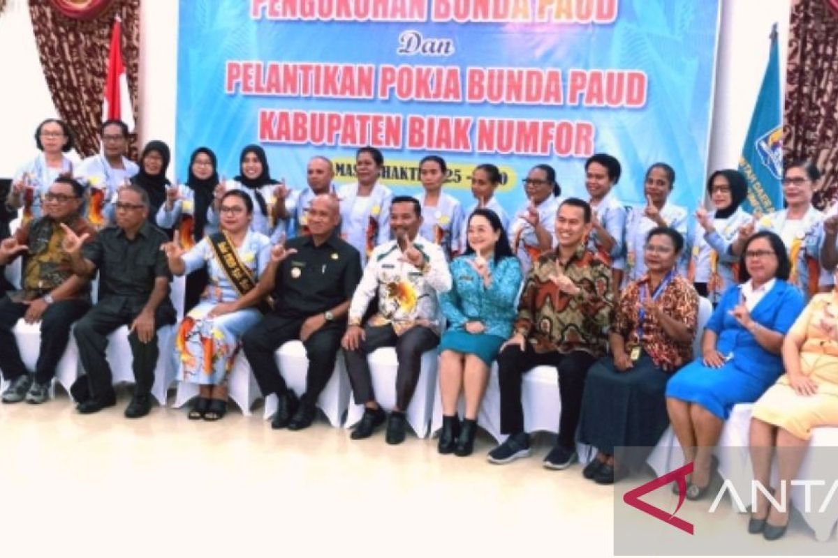 Bupati Biak: Bunda PAUD dan Himpaudi berperan mencetak generasi emas Papua