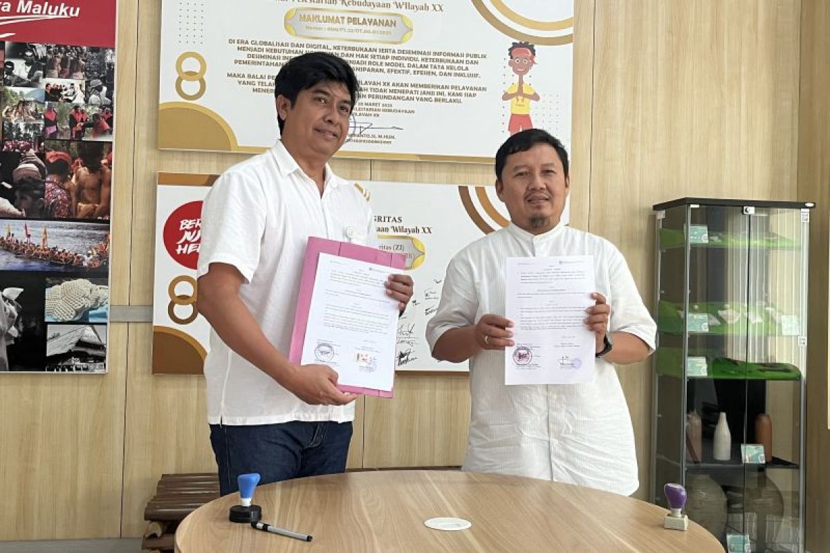 LKBN Antara Maluku - BPK wilayah XX jalin kerjasama penyebarluasan informasi kebudayaan