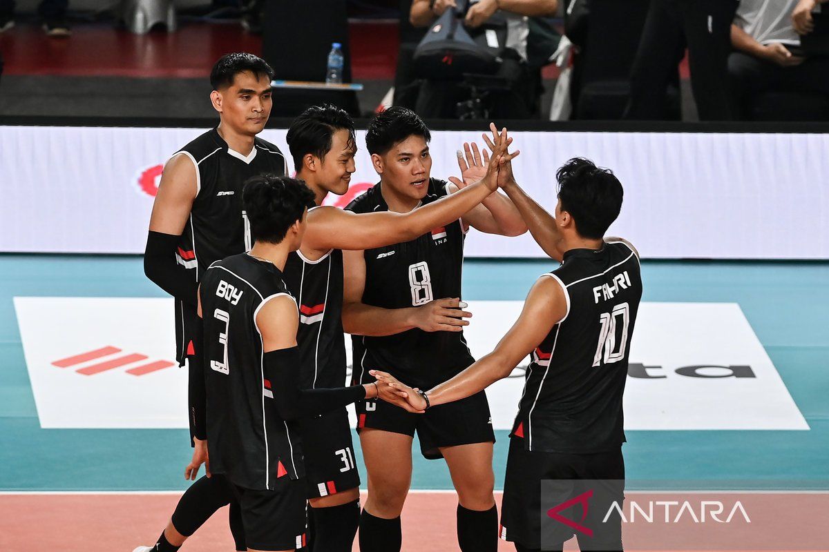 Indonesia pimpin leg dua SEA V League dan lolos ke Kejuaraan Asia AVC