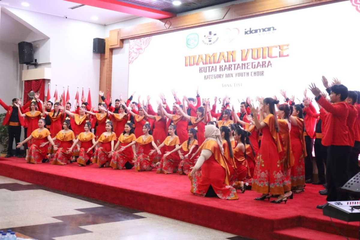 Kukar kirim 58 peserta ikuti paduan suara internasional di Singapura