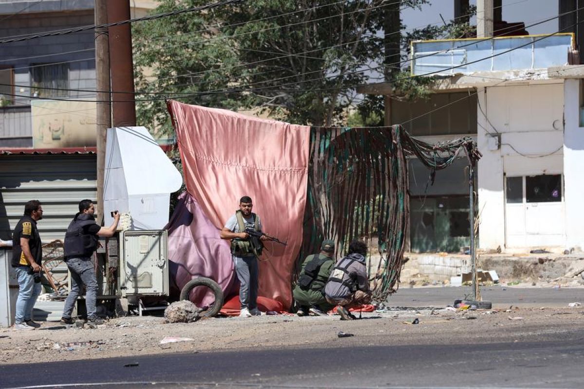 Otoritas lokal sebut pejuang Suku Bedouin mundur dari Sweida, Suriah, usai upaya gencatan senjata