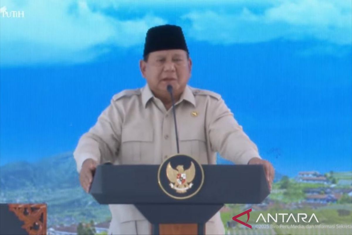 Prabowo ibaratkan koperasi seperti lidi, jika disatukan jadi kekuatan