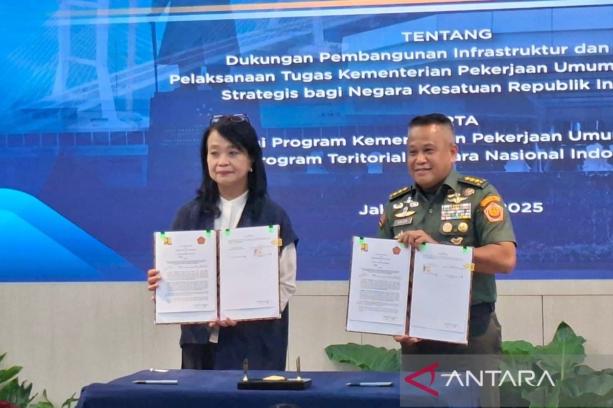 Kementerian PU-TNI perkuat kerja sama bangun infrastruktur wilayah 3T