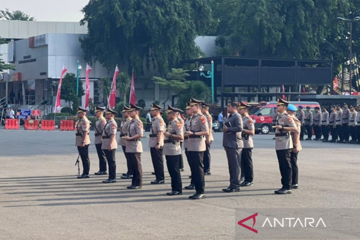 Kapolda Metro Jaya pimpin sertijab pejabat utama dan kapolres