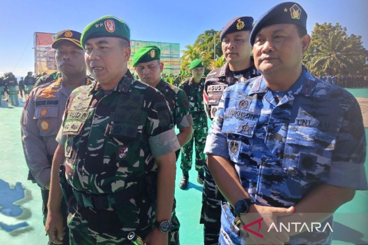 Pangdam XVII/Cenderawasih: 2.875 personel TNI amankan PSU di Papua