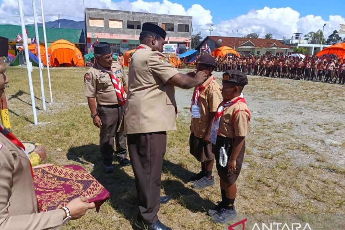 Pemkab Jayawijaya mendorong jambore pramuka asah karakter generasi muda
