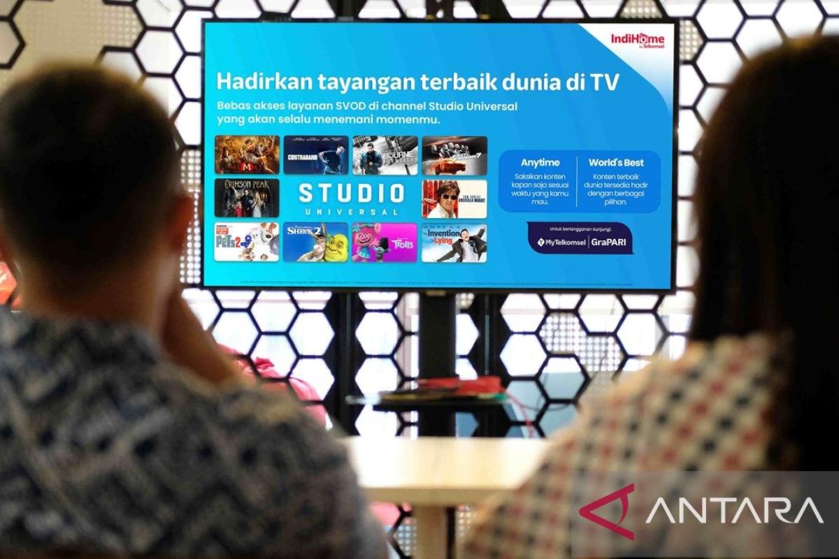 Telkomsel hadirkan Studio Universal di IndiHome TV