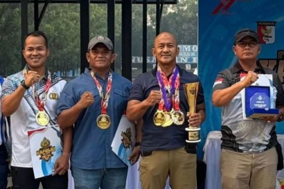 Polda Sumut raih medali kejuaraan menembak "Piala kapolri Cup 2025"