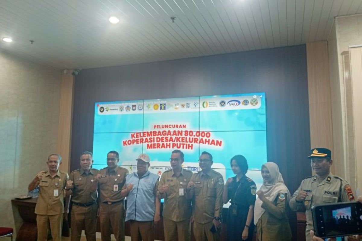 Pemkot Pangkalpinang ikuti peluncuran nasional Koperasi Merah Putih