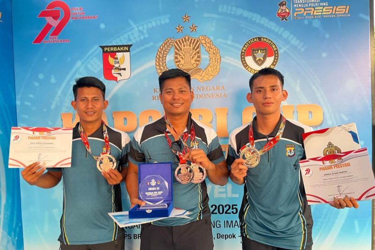 Atlet Polda Kaltara Raih Prestasi di Kejuaraan Menembak Piala Kapolri