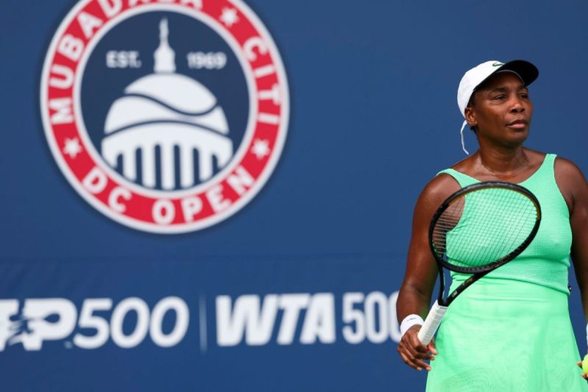 Venus Williams  kembali turun ke lapangan kompetitif di DC Open