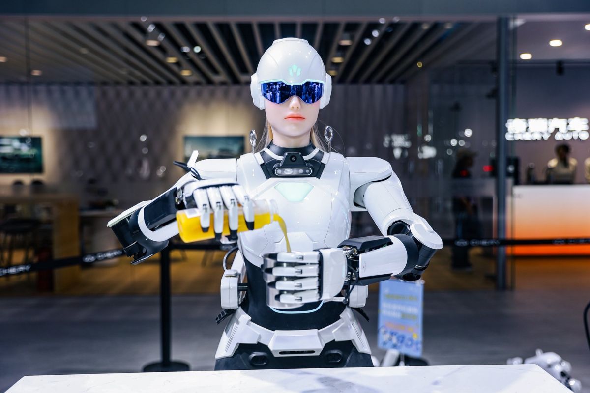 Bisa diajak bicara, robot AI 