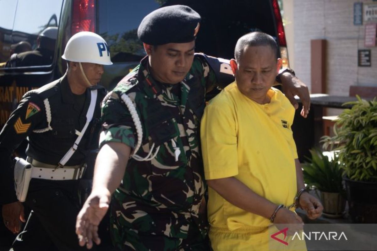 Oditur Militer tuntut Kopda Bazarsah hukuman mati atas penembakan tiga polisi di Way Kanan