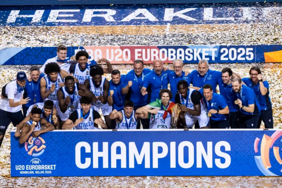 Italia menjuarai FIBA U-20 EuroBasket 2025