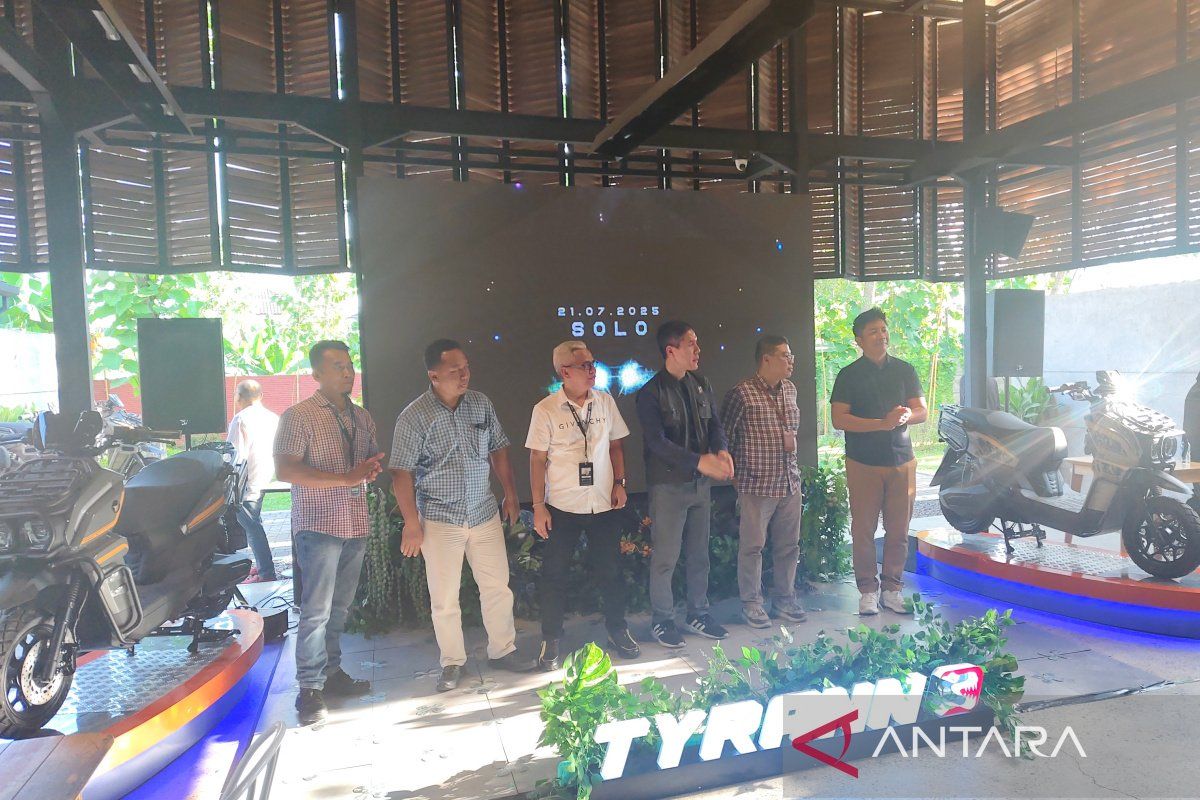 Motor listrik Tyranno ekspansi pasar ke Solo