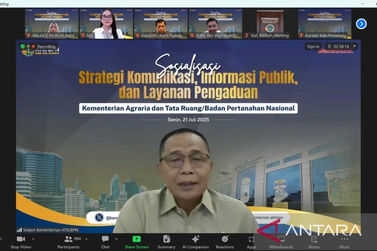 BPN Mubar pastikan perkuat layanan dan Informasi publik