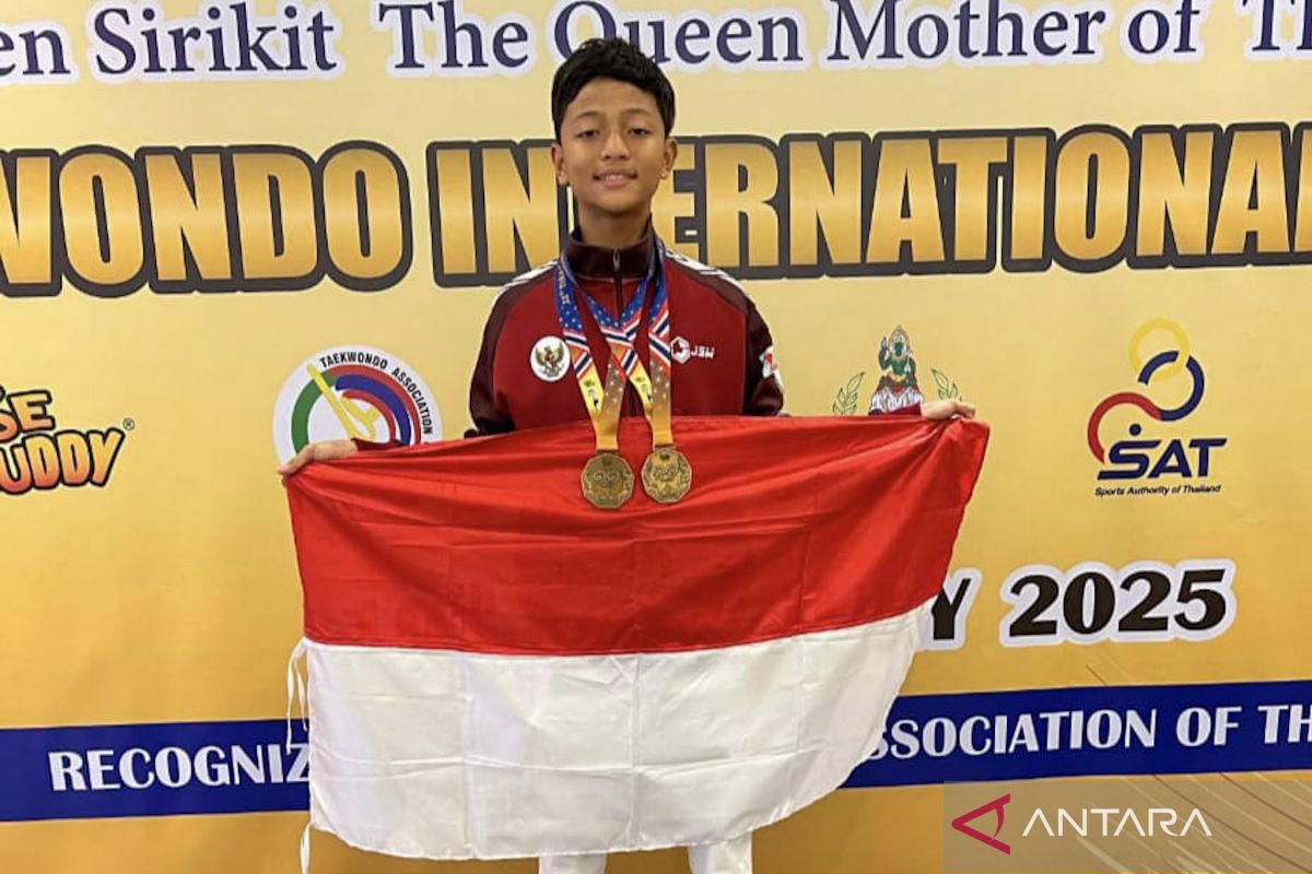 HST's taekwondo athlete wins two golds in Thailand