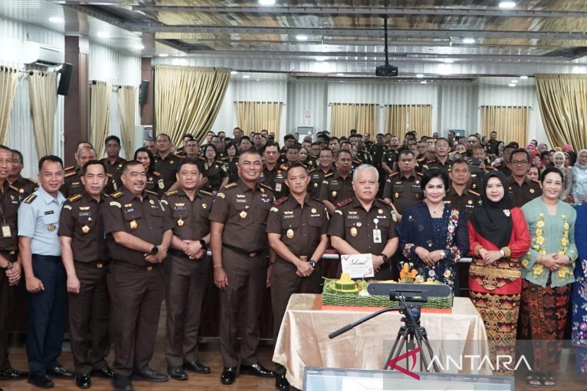 Kajati Sumut tekankan integritas penegakan hukum pada syukuran HBA ke-65