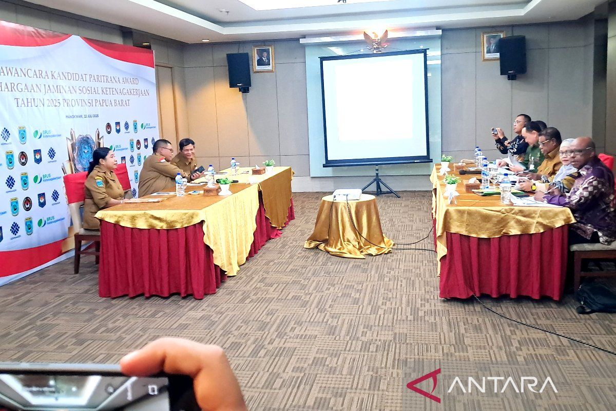 Tiga kabupaten di Papua Barat bersaing raih Paritrana Award 2024