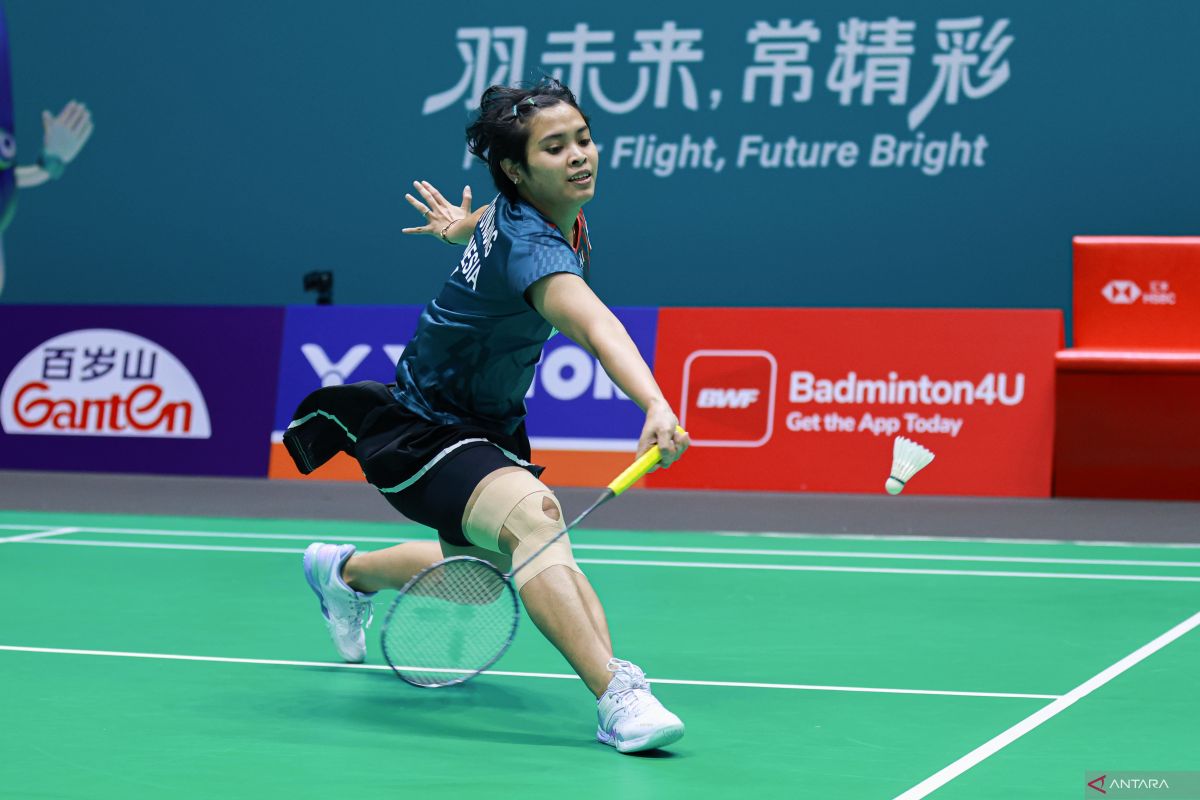 Hasil China Open 2025: Gregoria melangkah mulus ke babak 16 besar