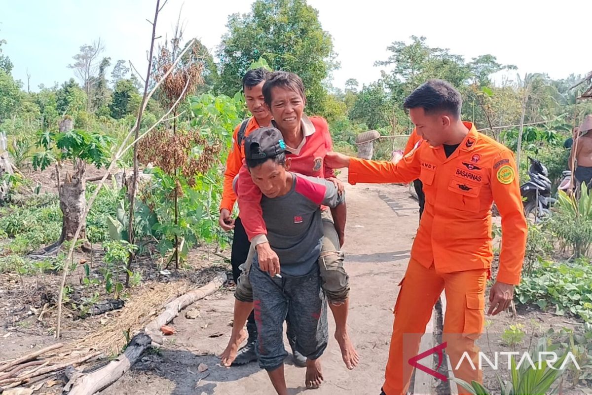 Seorang pencari burung yang dilaporkan hilang di hutan Munggu Bangka Tengah ditemukan selamat