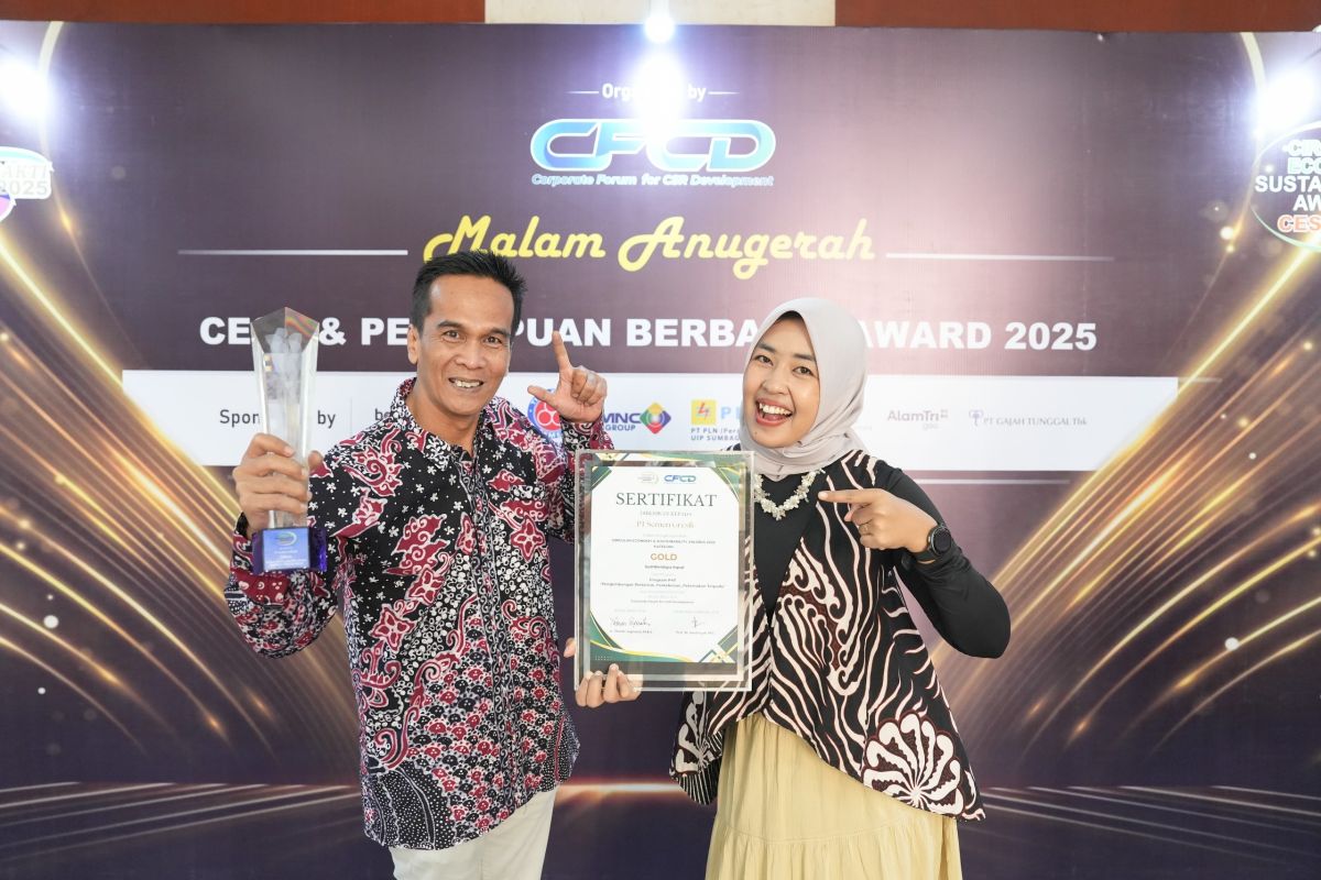 Semen Gresik raih penghargaan GOLD Ajang CESA 2025, kelola ekonomi sirkular