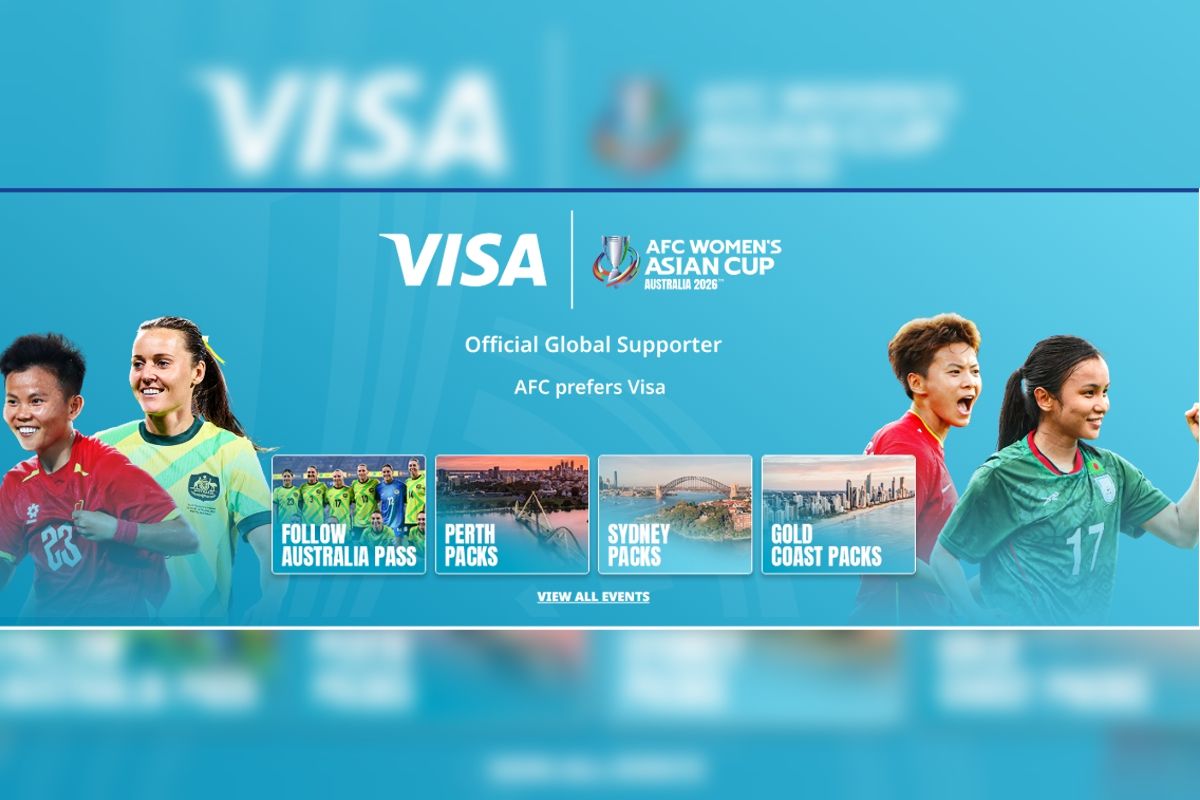 Visa Champions the Future of Women's Football as AFC Women's Asian Cup Australia 2026™ Official Global Supporter
