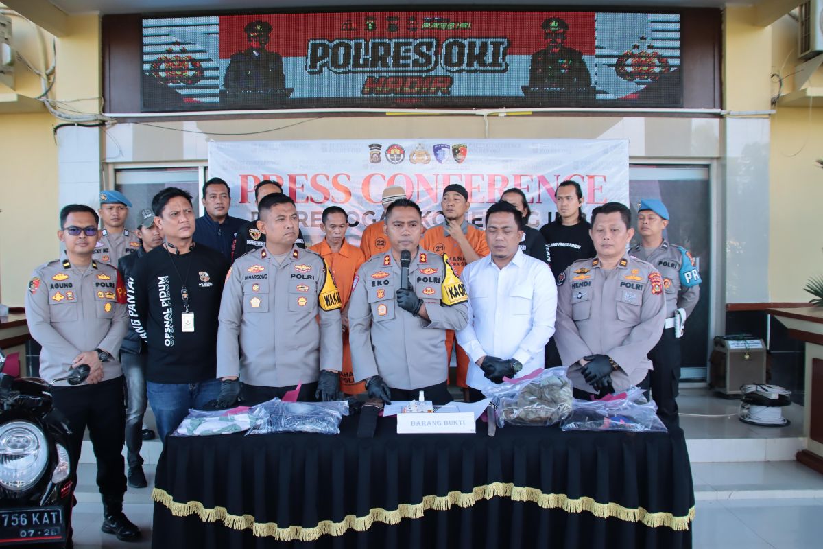Polisi tangkap tiga pelaku penganiayaan di OKI Sumsel