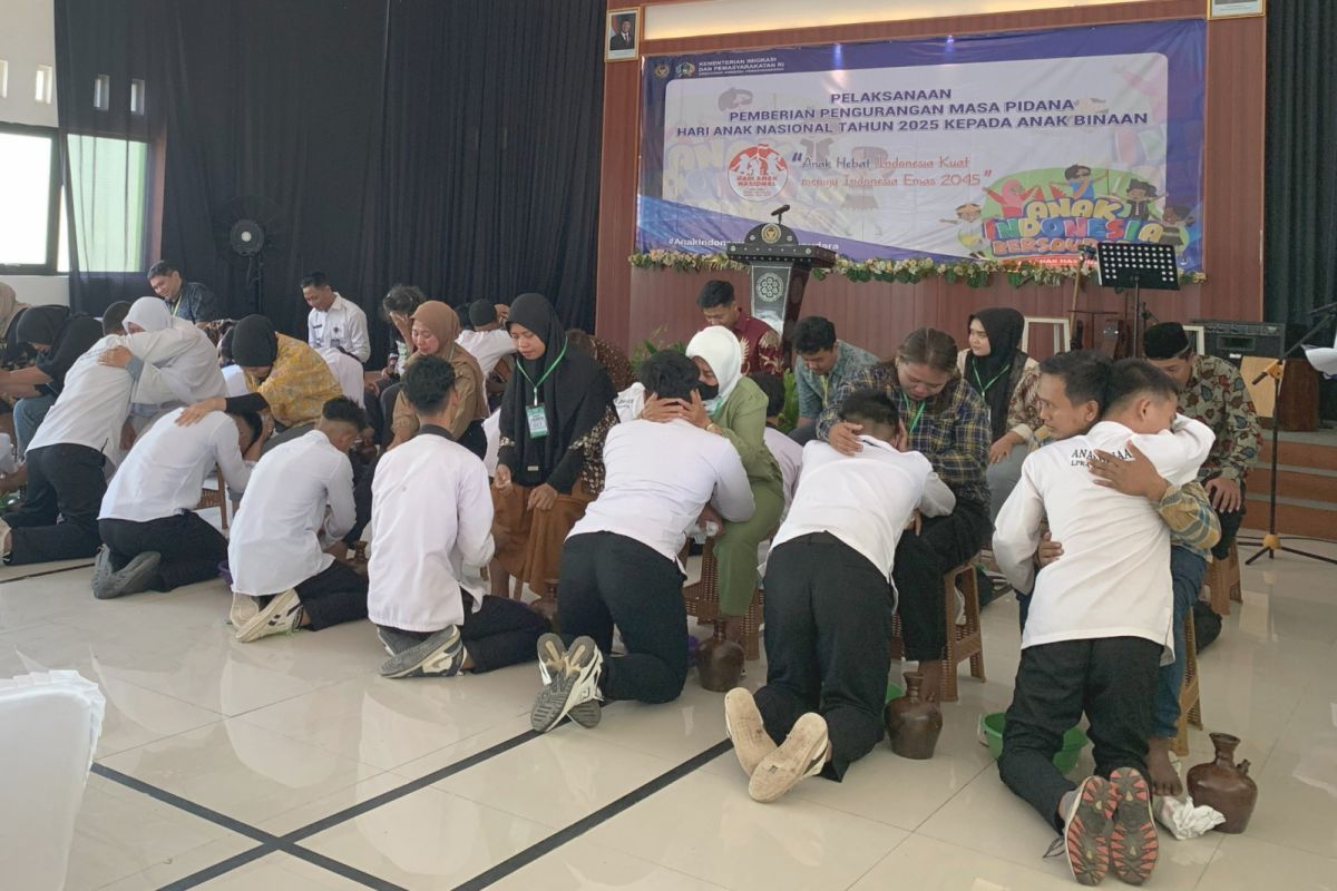 LPKA Yogyakarta beri remisi tujuh anak binaan di momen Hari Anak