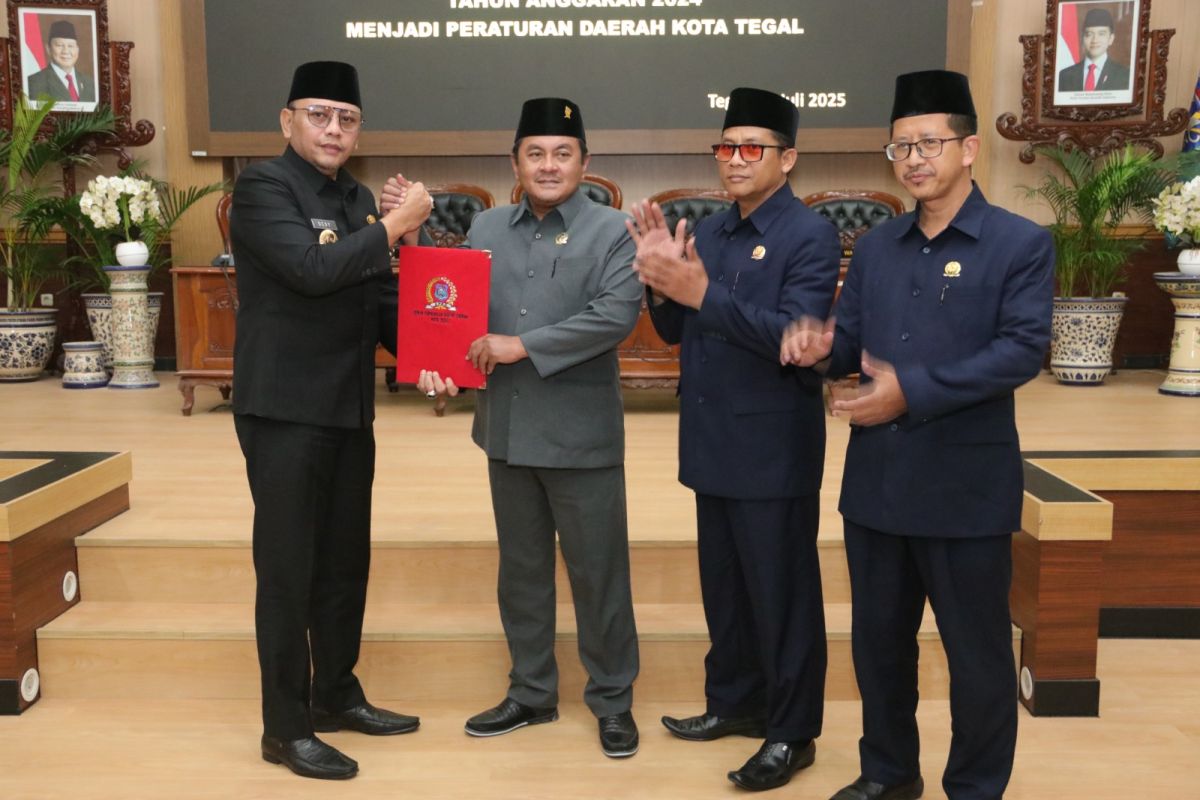 DPRD setujui LPJ APBD Kota Tegal TA 2024, surplus Rp7 miliar