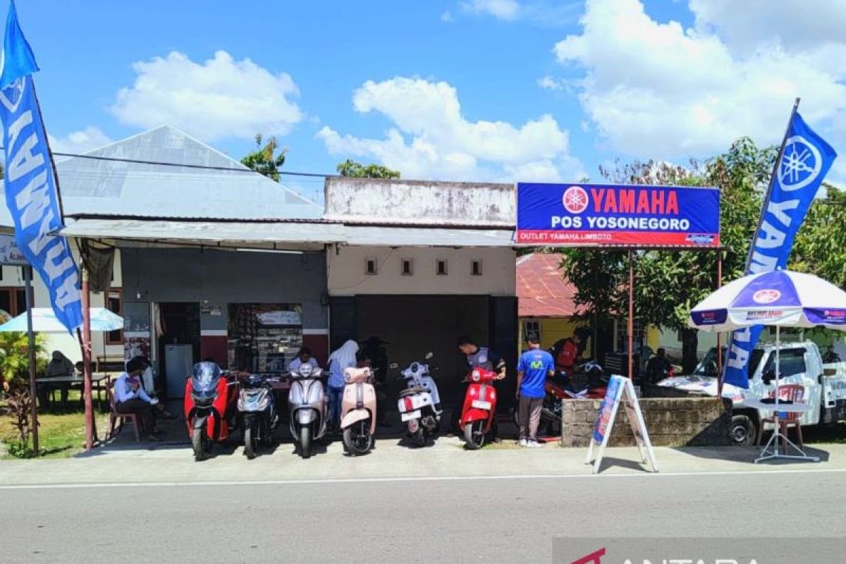 Yamaha Gorontalo hadirkan pelayanan prima bagi warga terdampak banjir