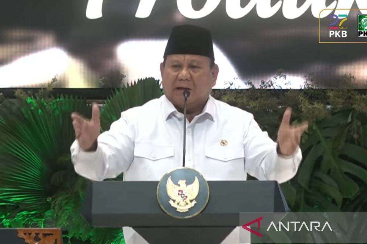 Prabowo urges harmony, cooperation for Indonesia's bright future