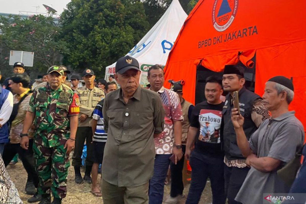 Korban kebakaran di Grogol Utara diupayakan dapat pengungsian layak