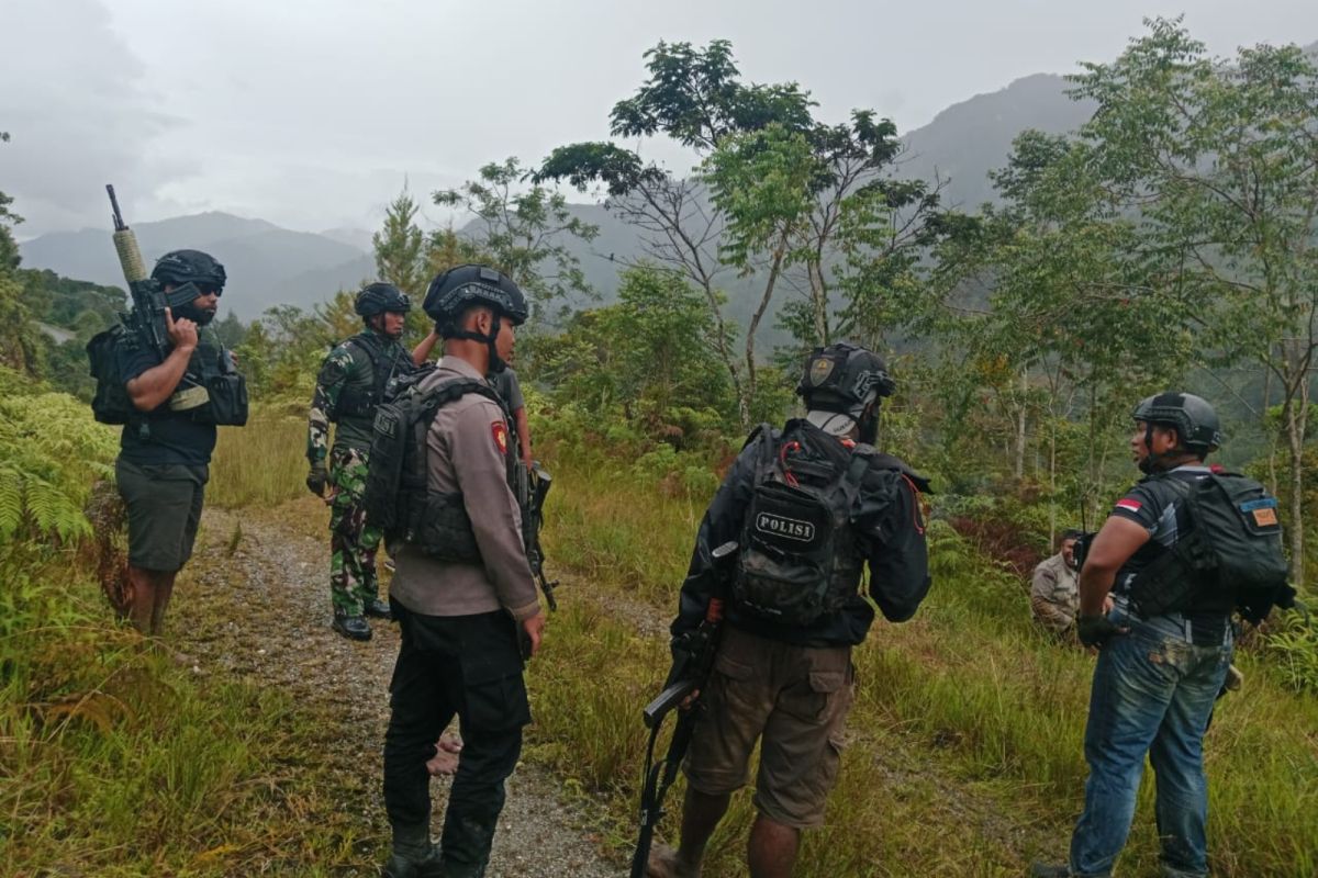 Aparat gabungan siaga penuh usai aksi penembakan di Bandara Sugapa