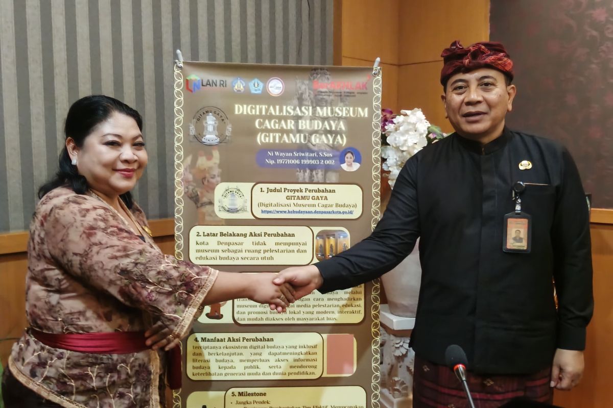 Pemkot Denpasar luncurkan museum digital permudah akses literasi