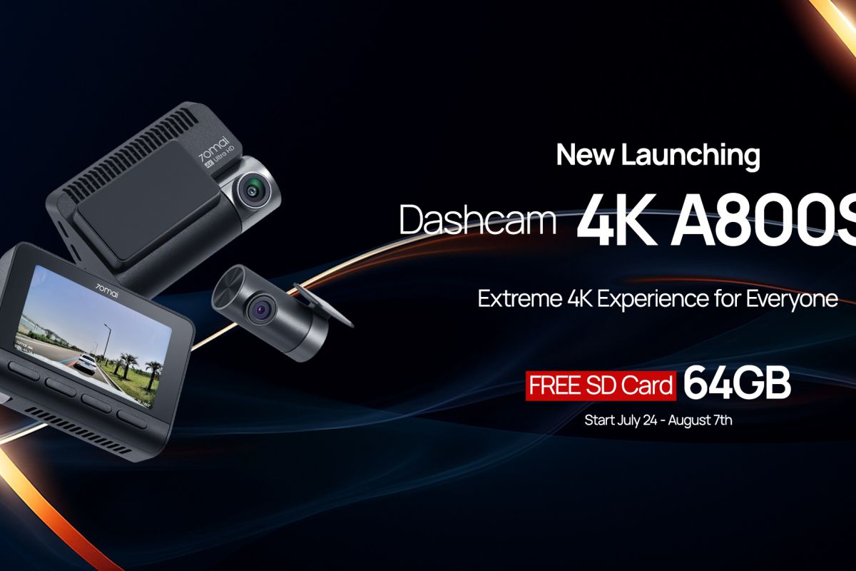 70mai Gebrak GIIAS 2025 dengan Dashcam 4K ADAS Terjangkau: Fitur Canggih, Harga Bersahabat!
