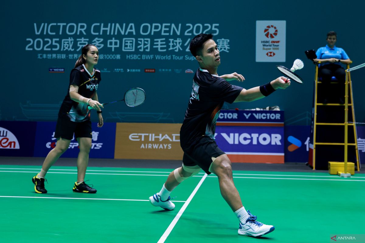 Amri/Nita ke semifinal setelah Rehan/Gloria mundur di Macau Open 2025