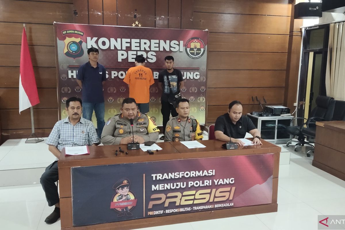 Polisi gagalkan penyelundupan 80 karung pasir timah ilegal di Belitung