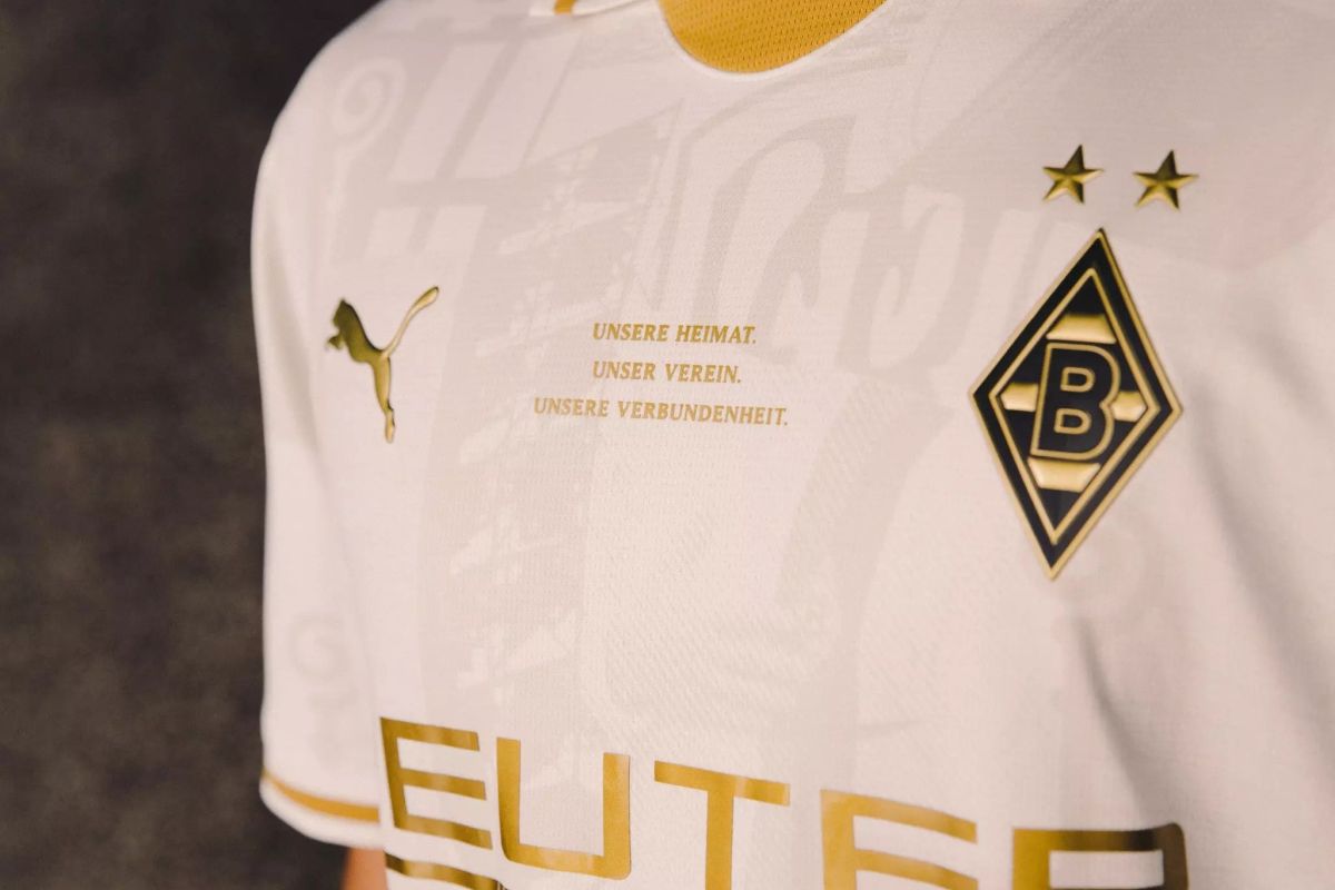 Borussia Monchengladbach rilis jersi spesial ulang tahun ke-125
