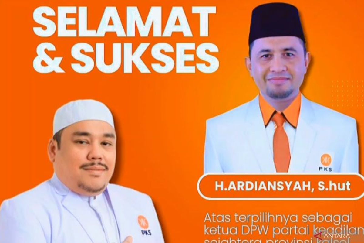 Ardiansyah pimpin PKS Kalsel