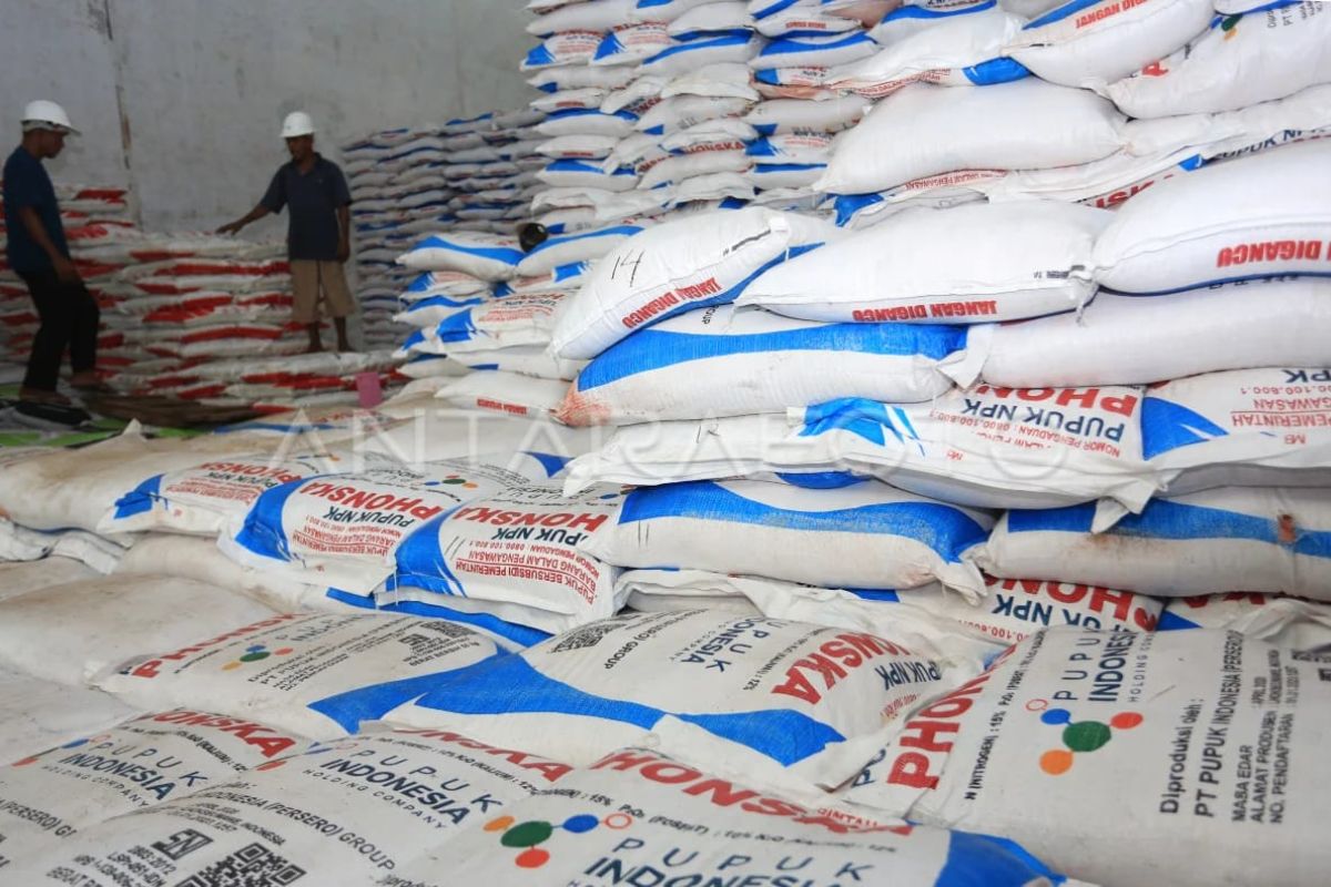 Pemerintah Aceh relokasi 1.831 ton pupuk subsidi dari Aceh Jaya