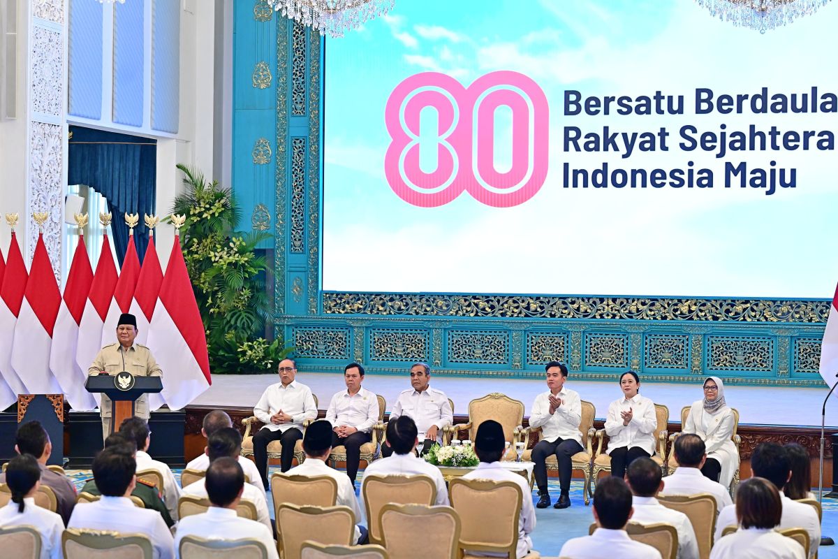 PCO: Prabowo pilih langsung logo HUT Ke-80 RI karya anak bangsa
