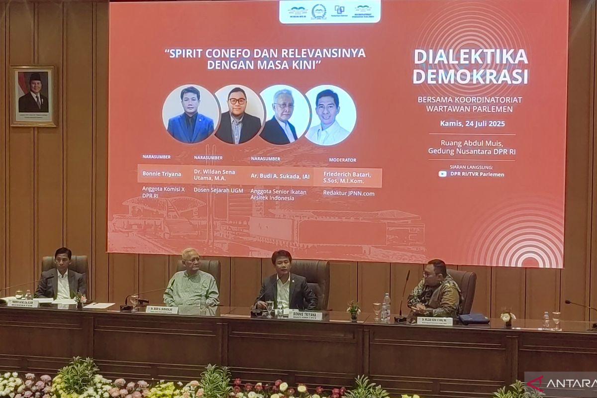 Legislator: Gedung DPR RI perwujudan gagasan ciptakan tatanan dunia baru
