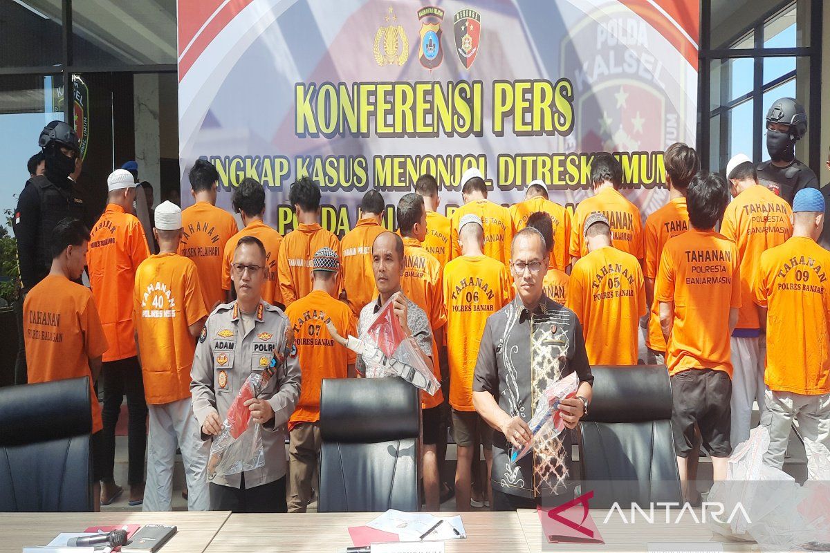 Polda Kalsel ungkap 19 kasus pembunuhan meringkus 27 tersangka
