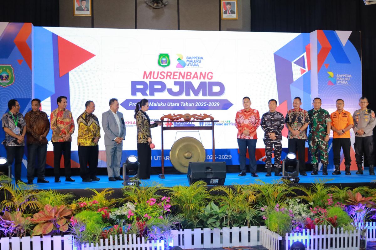 Gubernur Malut:  Implementasi program pembangunan penting dalam RPJMD