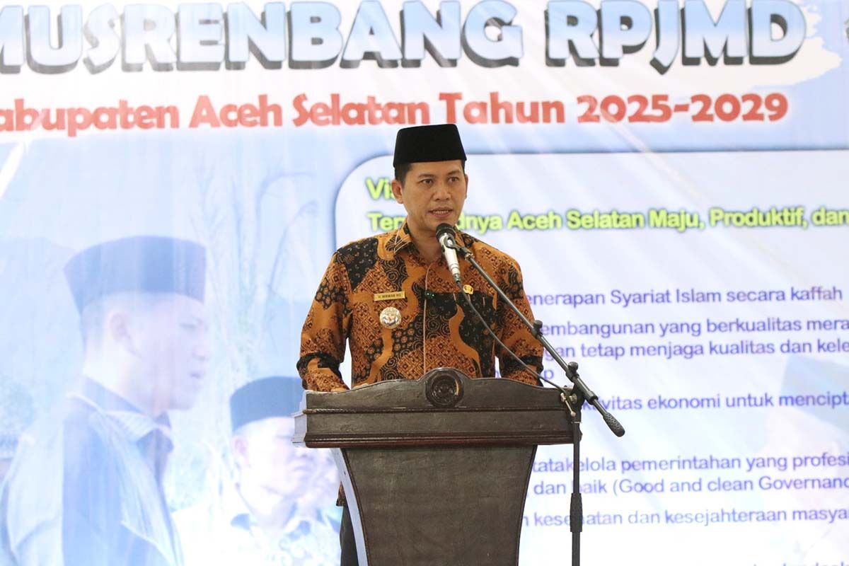 Pemkab Aceh Selatan fokus peningkatan ekonomi masyarakat