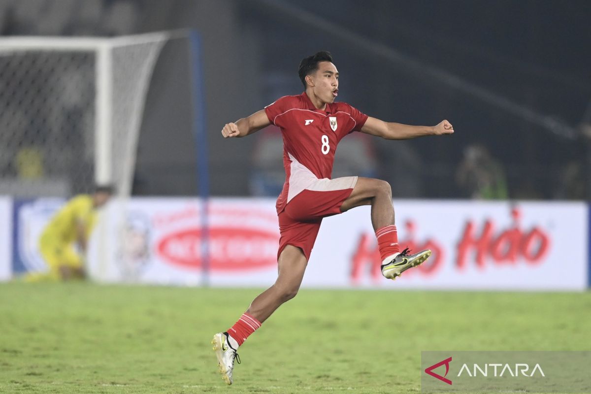 Rayhan Hannan tambah keunggulan Indonesia U23 menjadi 3-0 atas Makau