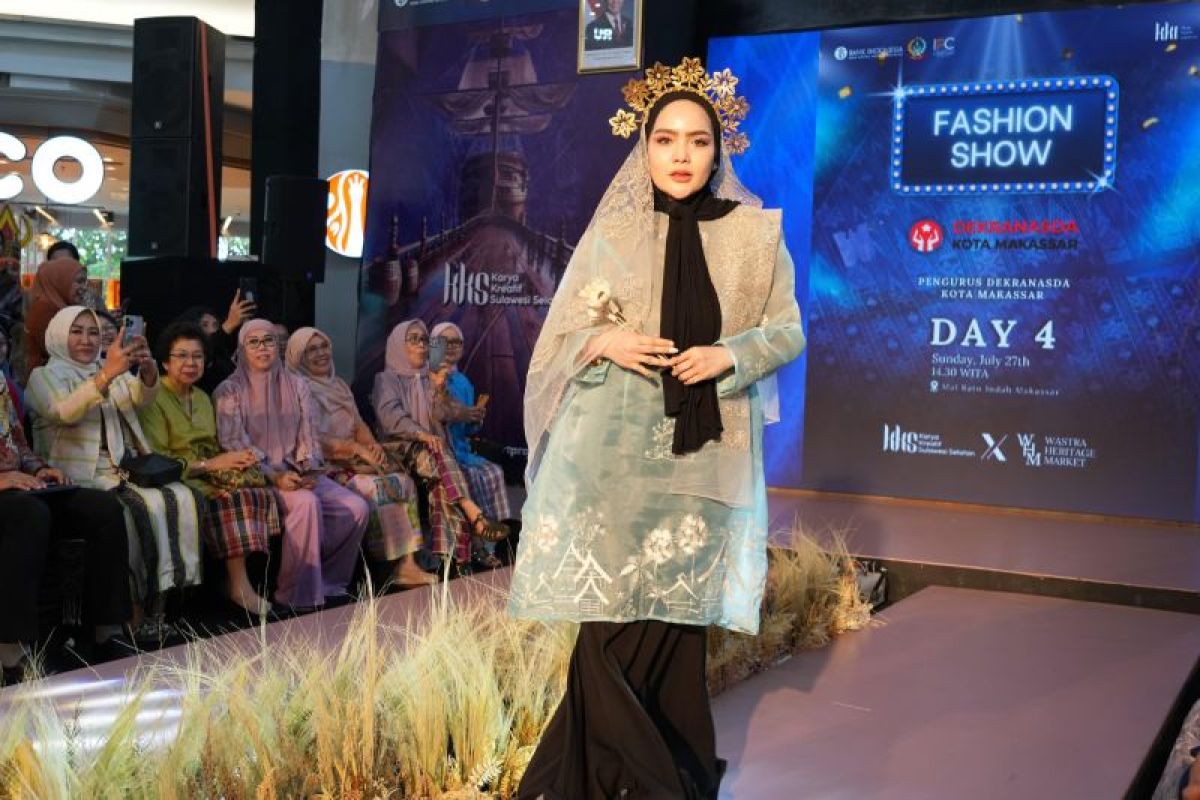 Pemkot Makassar tampilkan karya tenun di Wastra Heritage Market Sulsel